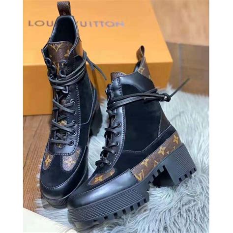 louis vuitton boots laureate dupe|louis vuitton platform boots.